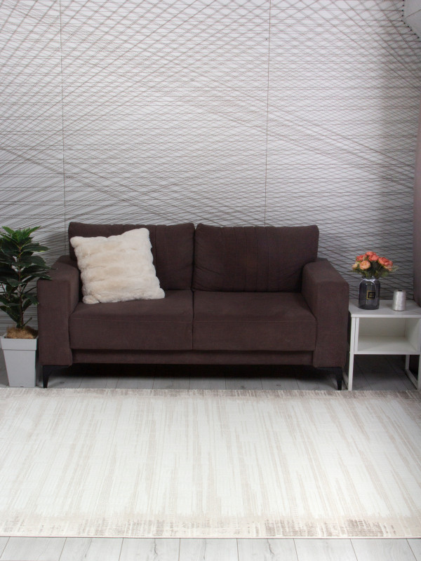 Ковер 00020B - D.BEIGE / WHITE - Прямоугольник - коллекция ADALIN