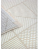 Ковер 00023A - BEIGE / WHITE - Прямоугольник - коллекция ADALIN