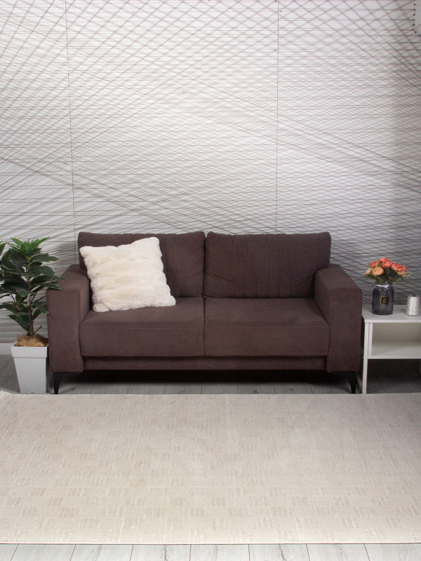 Ковер 00037B - CREAM / L.BEIGE - Прямоугольник - коллекция ADALIN