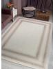 Ковер 00086A - WHITE / L.BEIGE - Прямоугольник - коллекция ADALIN