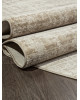 Ковер F415AE - BEIGE / L.BROWN - Овал - коллекция AFINA