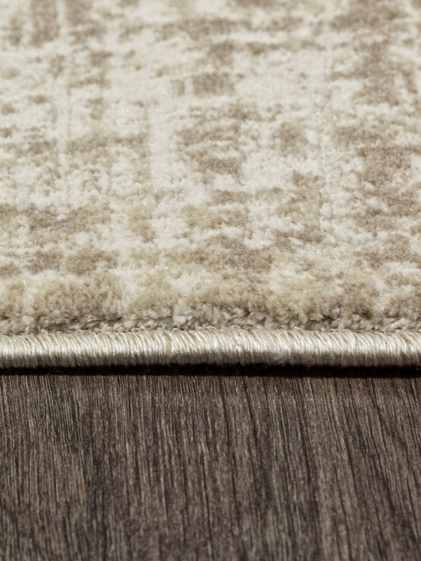 Ковер F415AE - BEIGE / L.BROWN - Прямоугольник - коллекция AFINA