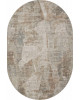 Ковер F428AB - BEIGE / PUDRA - Овал - коллекция AFINA