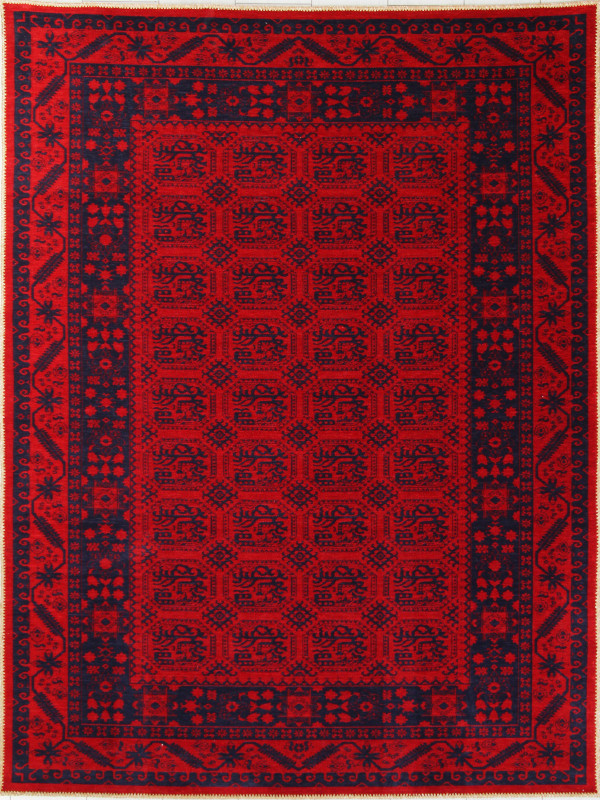 Ковер HM1008A - RED - Прямоугольник - коллекция ALTAY