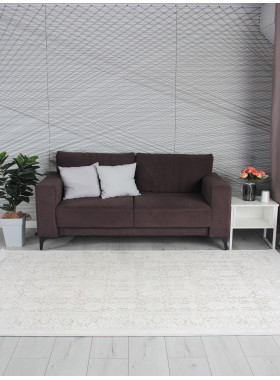 Ковер 9255A - S.BEIGE / P.WHITE - Прямоугольник - коллекция AMELI