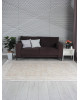 Ковер 9256A - S.BEIGE / P.WHITE - Прямоугольник - коллекция AMELI