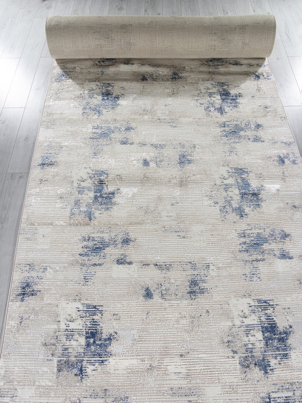 Ковровая дорожка DA492 - 635 BEIGE / NAVY - коллекция ANTEP