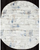 Ковер DA492 - 635 CREAM / NAVY - Овал - коллекция ANTEP