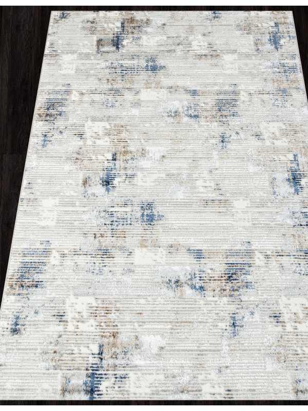 Ковер DA492 - 635 CREAM / NAVY - Прямоугольник - коллекция ANTEP