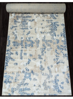 Ковровая дорожка O1699 - 630 CREAM / BLUE - коллекция ANTEP