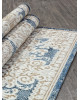 Ковер O1701 - 630 CREAM / BLUE - Прямоугольник - коллекция ANTEP