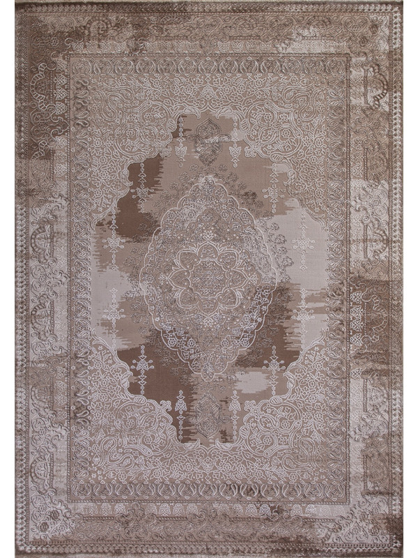 Ковер 03704A - BROWN / BROWN - Прямоугольник - коллекция ARMINA