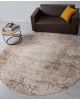 Ковер 03708A - BROWN / BROWN - Круг - коллекция ARMINA