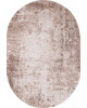 Ковер 03708A - BROWN / BROWN - Овал - коллекция ARMINA