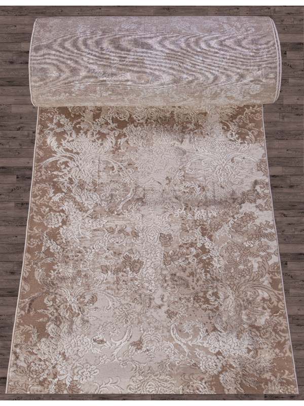 Ковровая дорожка 03708A - BROWN / BROWN - коллекция ARMINA