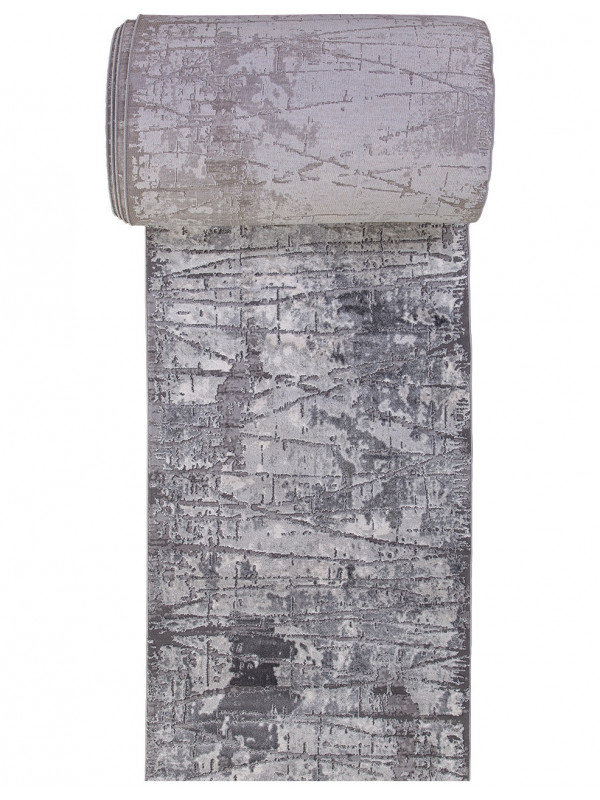 Ковровая дорожка 03752A - GREY / GREY - коллекция ARMINA