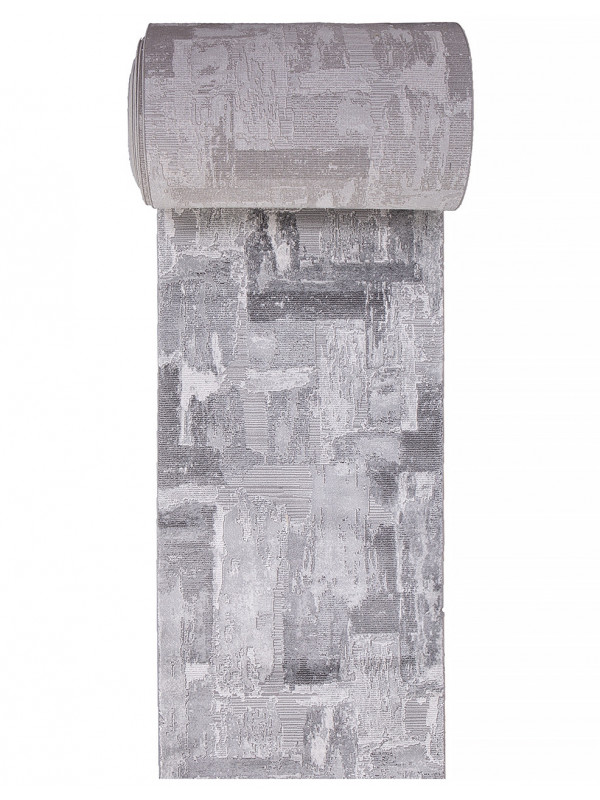 Ковровая дорожка 03758A - GREY / GREY - коллекция ARMINA