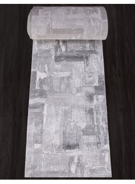 Ковровая дорожка 03758A - GREY / GREY - коллекция ARMINA