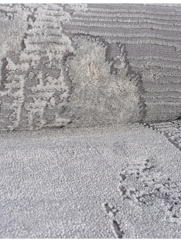 Ковер 03758A - GREY / GREY - Прямоугольник - коллекция ARMINA