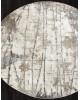Ковер 03802A - GREY / BROWN - Круг - коллекция ARMINA