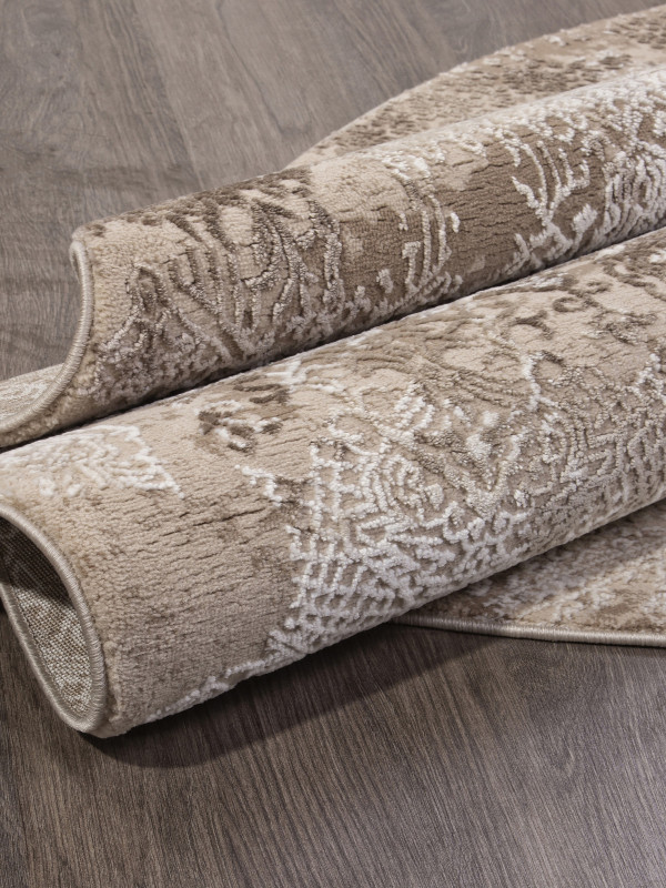 Ковер 03851B - BROWN / BROWN - Круг - коллекция ARMINA