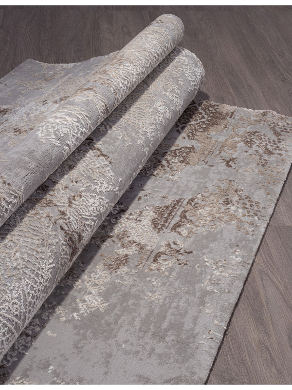 Ковер 03851C - GREY / BROWN - Прямоугольник - коллекция ARMINA