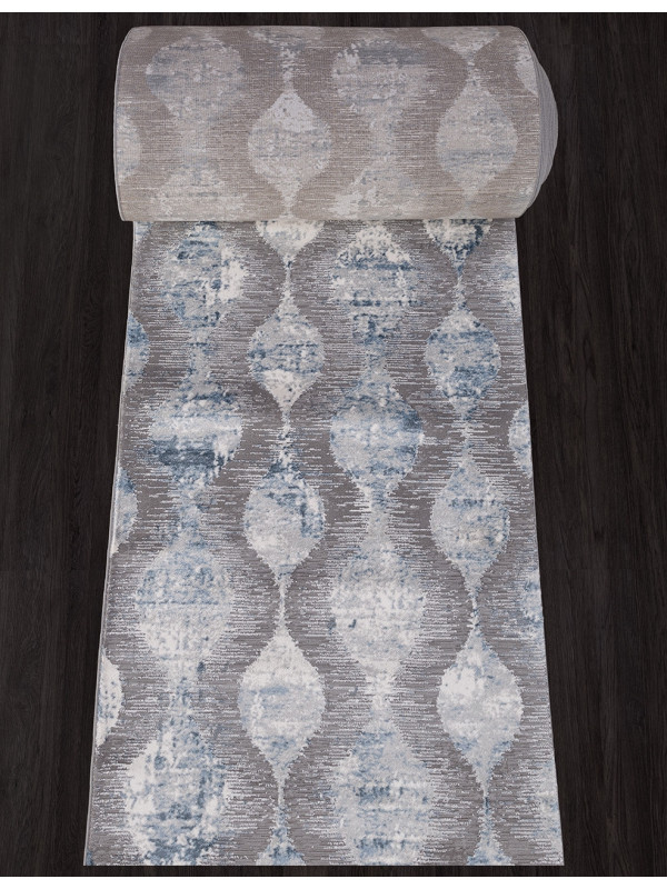 Ковровая дорожка 03876A - BLUE / BLUE - коллекция ARMINA