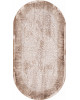 Ковер 03878B - BROWN / BROWN - Овал - коллекция ARMINA