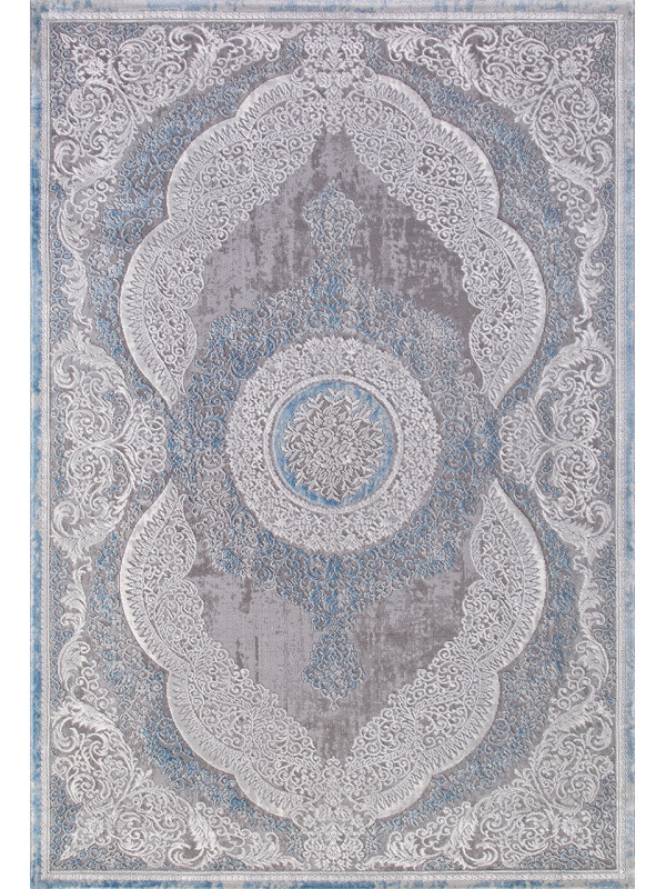 Ковер 03880A - BLUE / BLUE - Прямоугольник - коллекция ARMINA