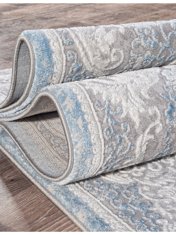 Ковер 03880A - BLUE / BLUE - Прямоугольник - коллекция ARMINA