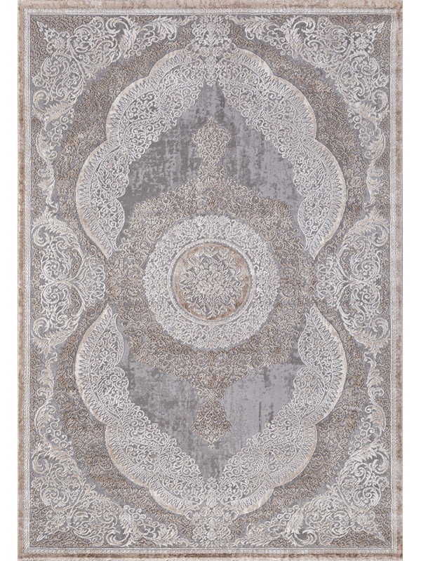 Ковер 03880C - GREY / BROWN - Прямоугольник - коллекция ARMINA