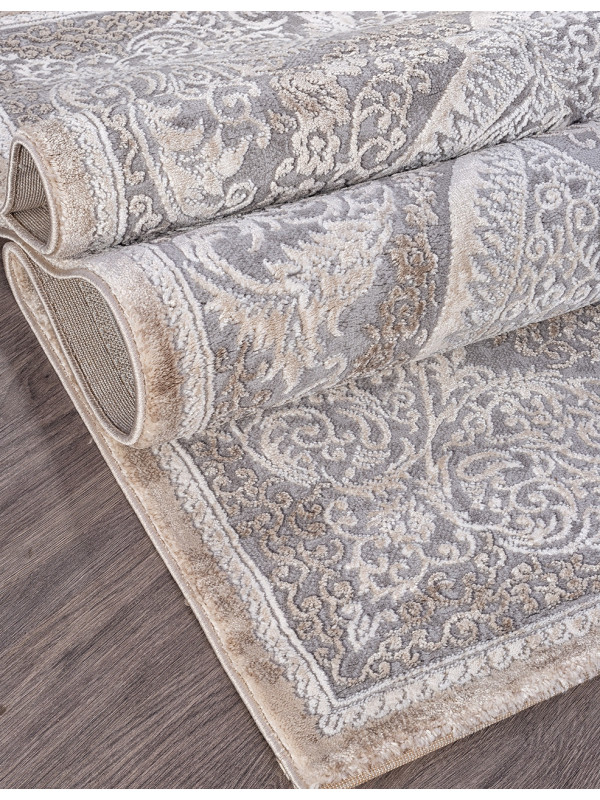 Ковер 03880C - GREY / BROWN - Прямоугольник - коллекция ARMINA