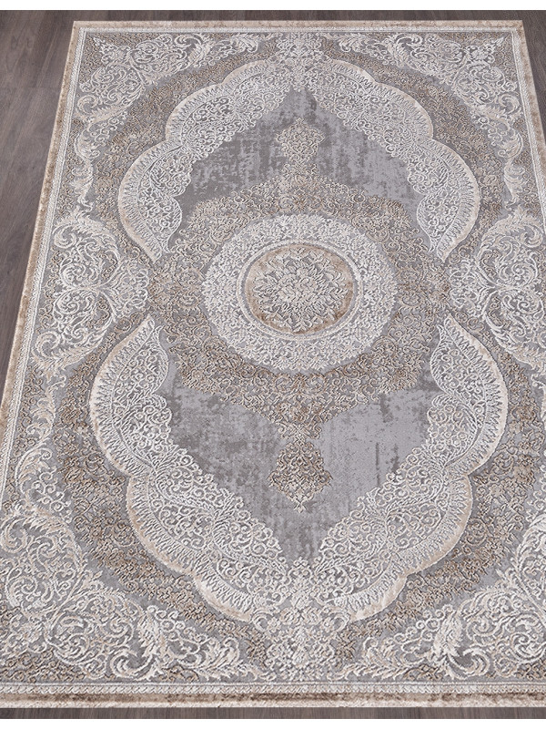Ковер 03880C - GREY / BROWN - Прямоугольник - коллекция ARMINA