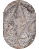 Ковер 04022C - GREY / BROWN - Овал - коллекция ARMINA