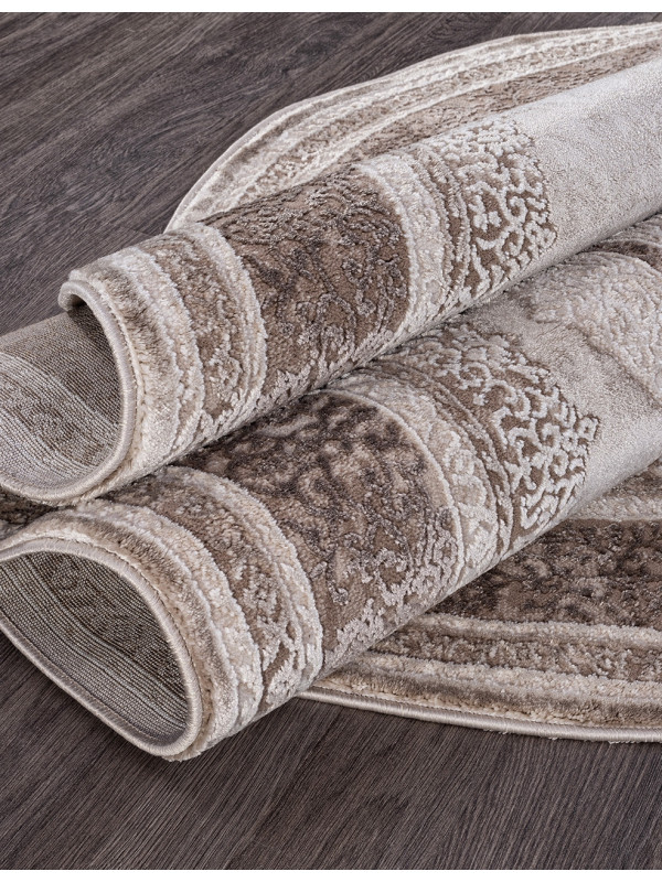 Ковер 04037A - BROWN / BROWN - Овал - коллекция ARMINA