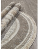 Ковер 04037C - GREY / BROWN - Круг - коллекция ARMINA