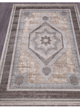 Ковер 04037C - GREY / BROWN - Прямоугольник - коллекция ARMINA