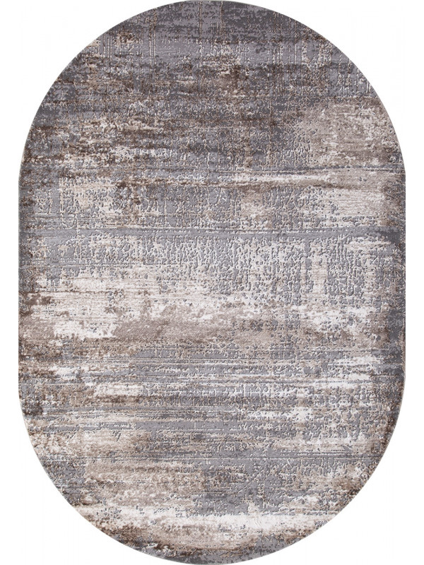 Ковер 04050C - GREY / BROWN - Овал - коллекция ARMINA