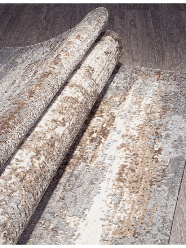 Ковер 04050C - GREY / BROWN - Прямоугольник - коллекция ARMINA