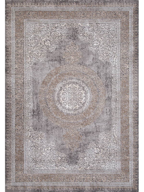 Ковер 04073C - GREY / BROWN - Прямоугольник - коллекция ARMINA