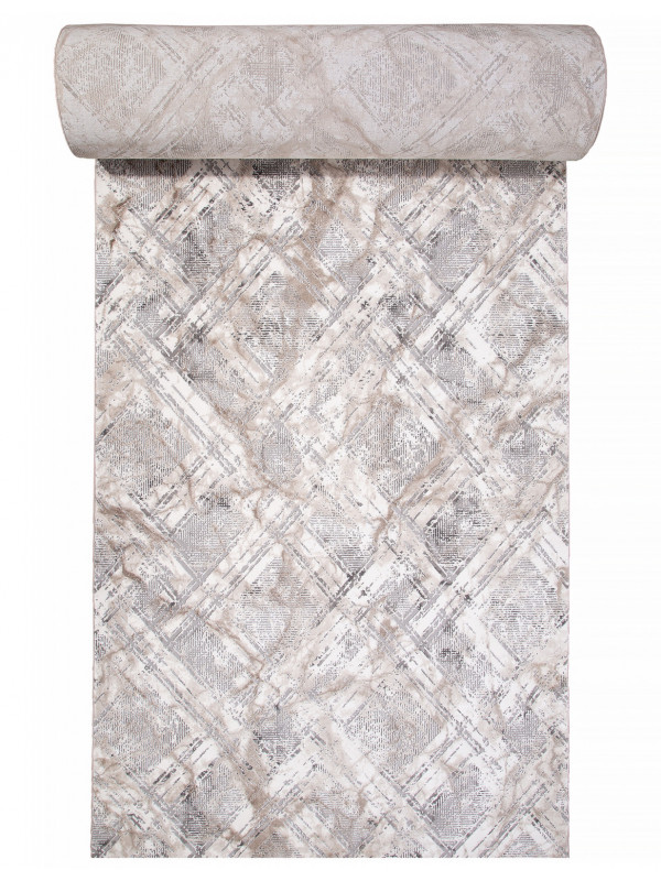 Ковровая дорожка 04074C - GREY / BROWN - коллекция ARMINA