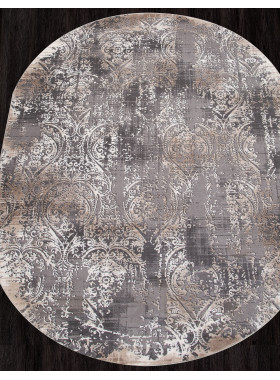 Ковер 04078C - GREY / BROWN - Овал - коллекция ARMINA