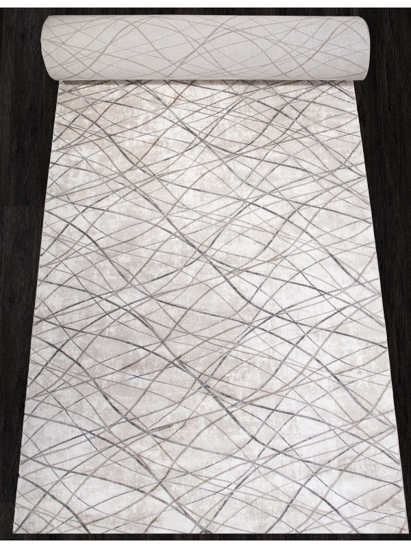 Ковровая дорожка 04081C - GREY / BROWN - коллекция ARMINA
