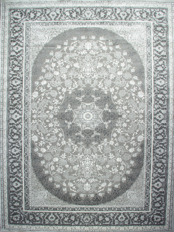 Ковер GA007G - GREY / GREY - Прямоугольник - коллекция ARMINA