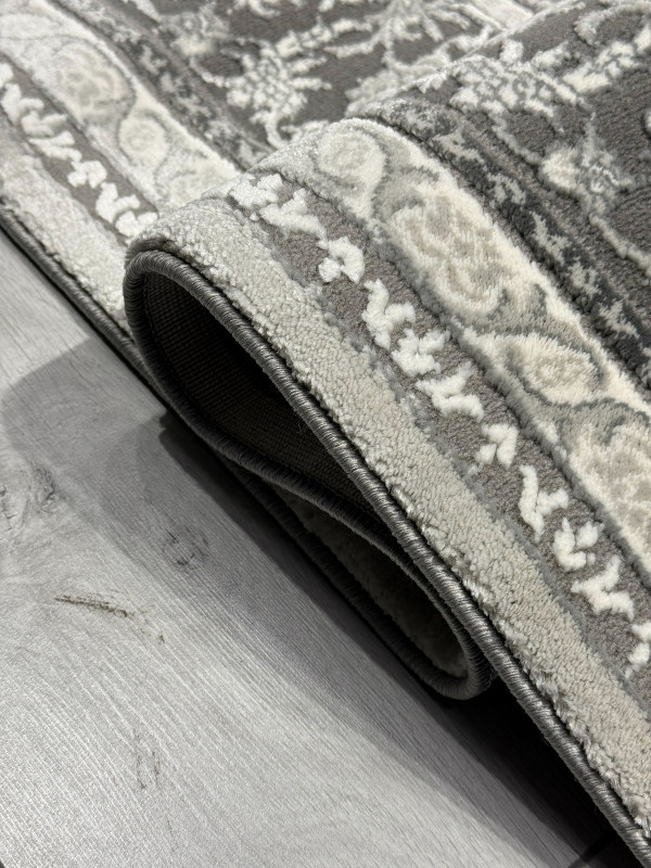 Ковер GA007G - GREY / GREY - Прямоугольник - коллекция ARMINA