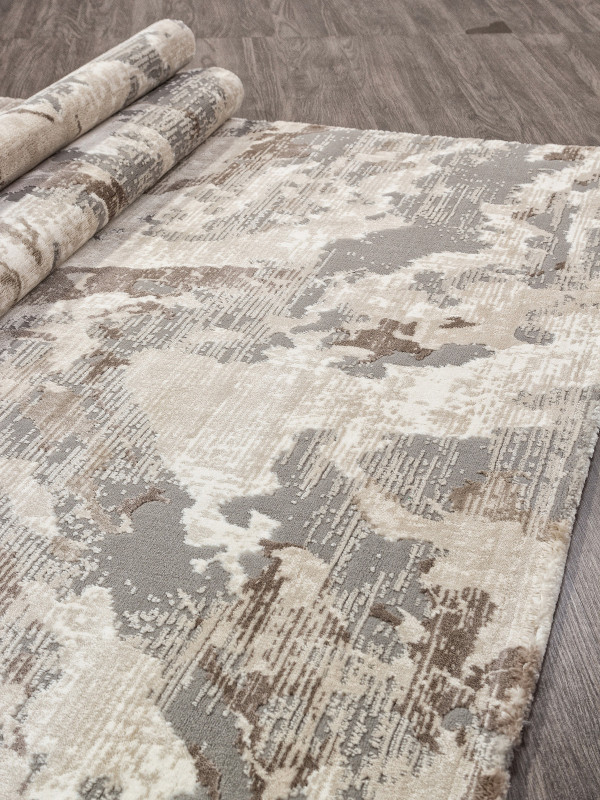 Ковер GA017C - GREY / BROWN - Прямоугольник - коллекция ARMINA