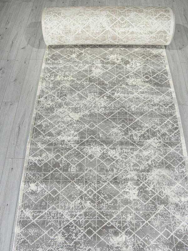 Ковровая дорожка GA033G - GREY / GREY - коллекция ARMINA