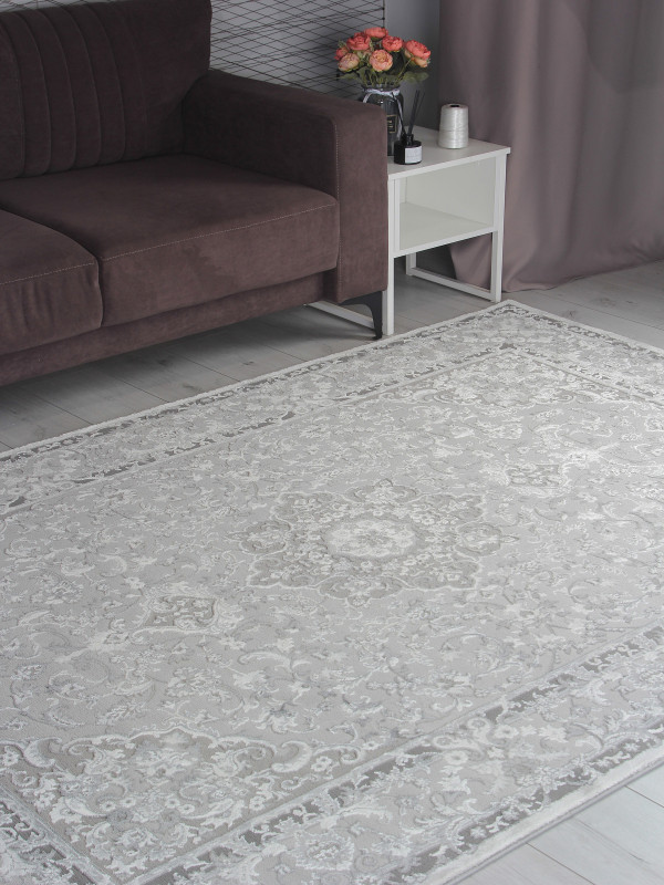 Ковер GA075G - GREY / GREY - Прямоугольник - коллекция ARMINA
