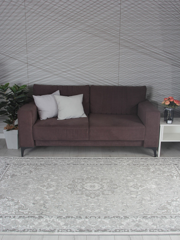 Ковер GA075G - GREY / GREY - Прямоугольник - коллекция ARMINA
