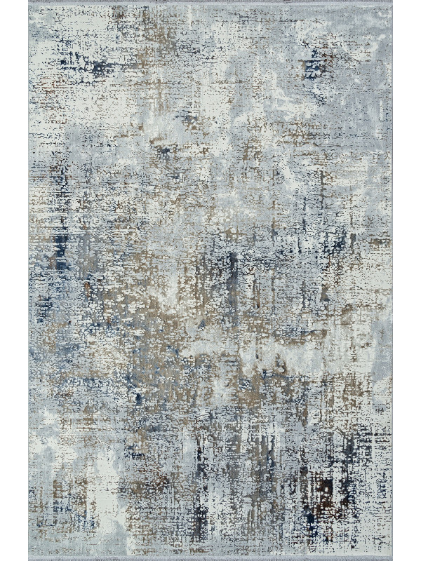 Ковер 00225H - GREY FDY / GREY HB - Прямоугольник - коллекция ASADU